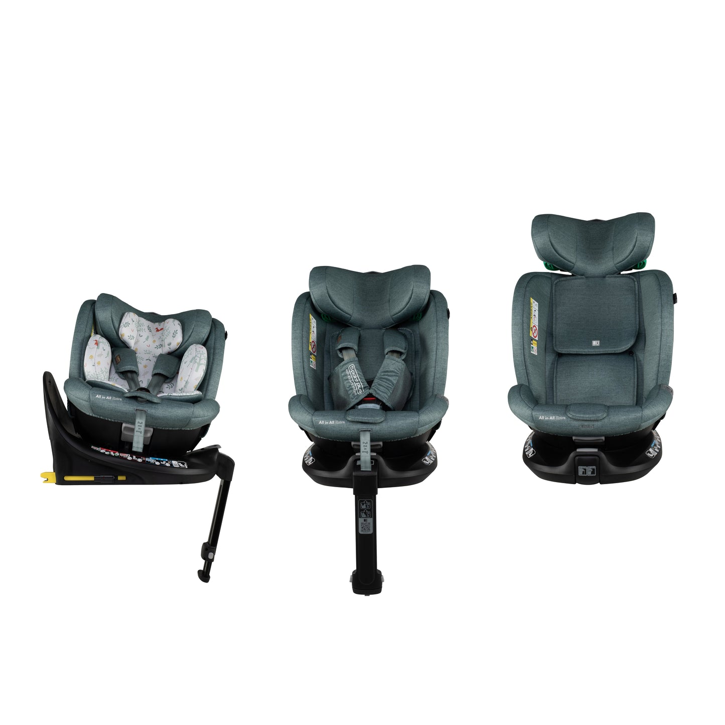 All in All Extra i-Size 360 Car Seat Meadow