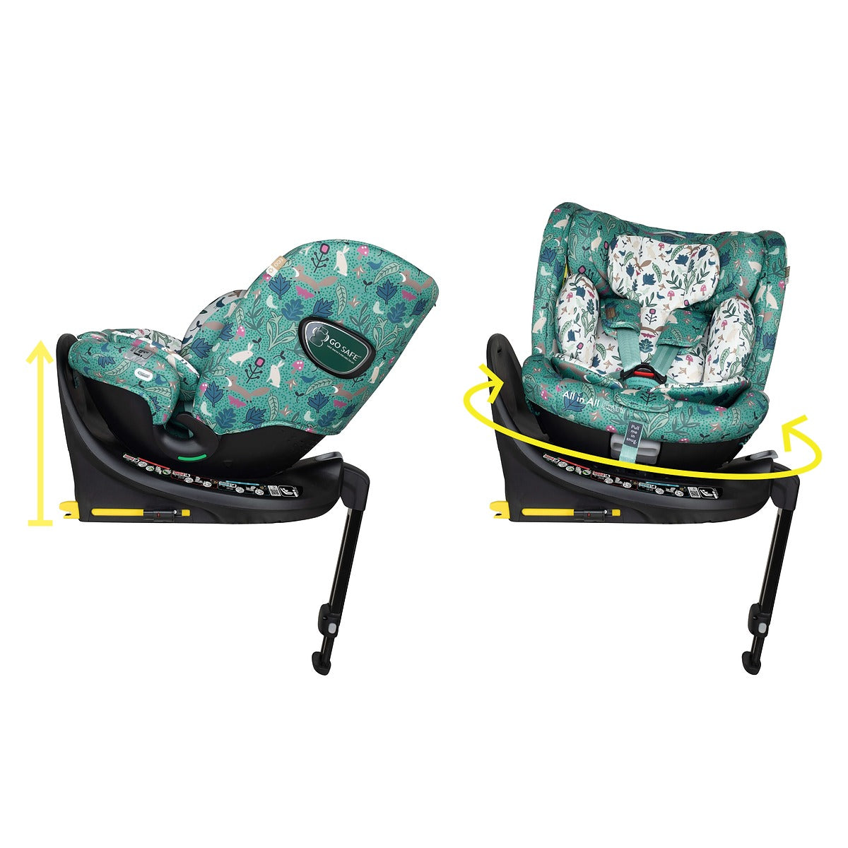 All in All Extra i-Size 360 Car Seat Masquerade