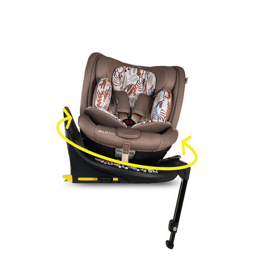 All in All Extra i-Size 360 Car Seat Tiger Tale