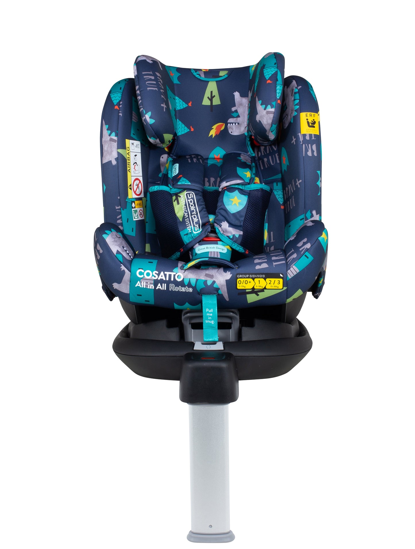 All in All 360 Rotate Car Seat Dragon Kingdom