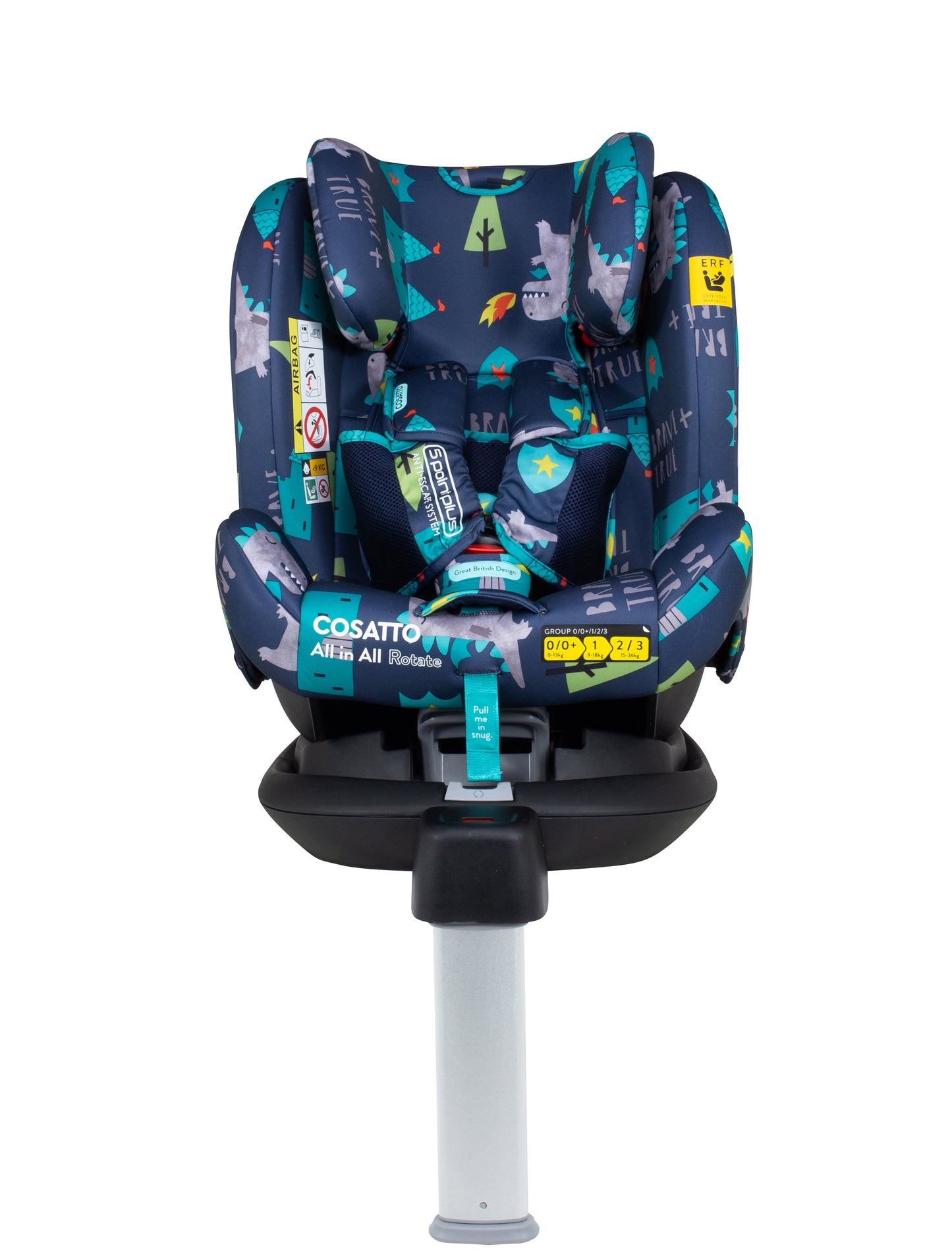 All in All 360 Rotate Car Seat Dragon Kingdom