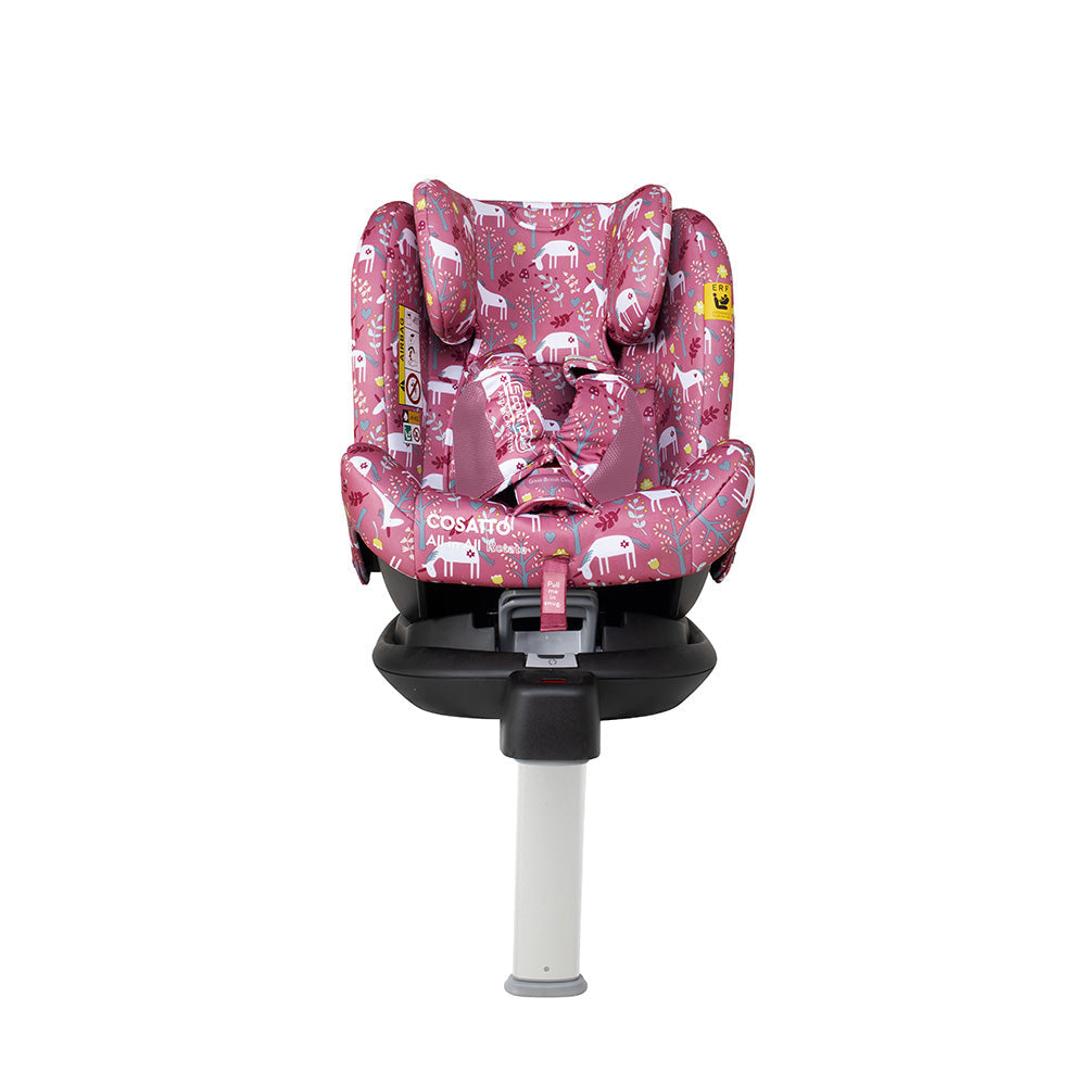 All in All 360 Rotate Car Seat Unicorn Garden