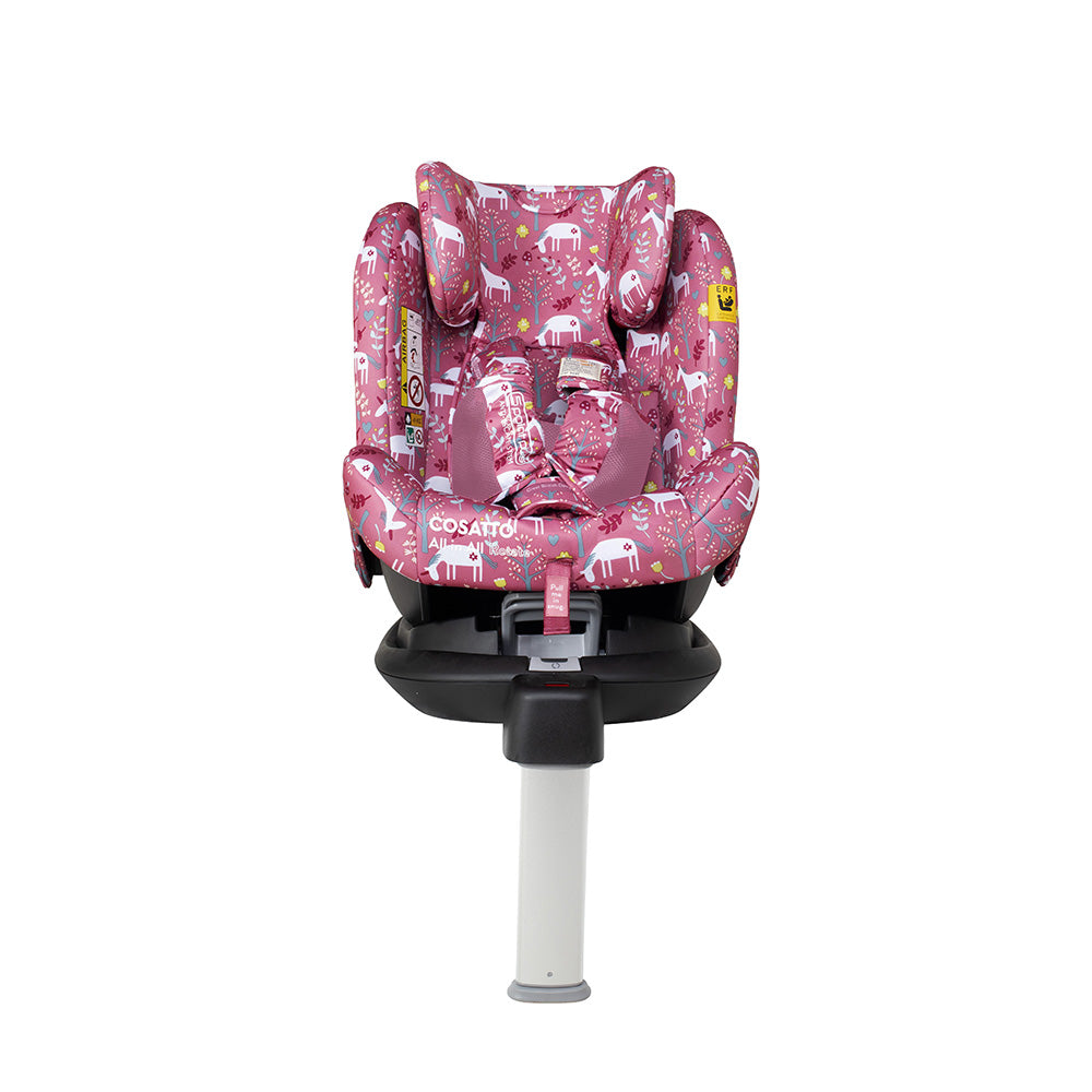 All in All 360 Rotate Car Seat Unicorn Garden