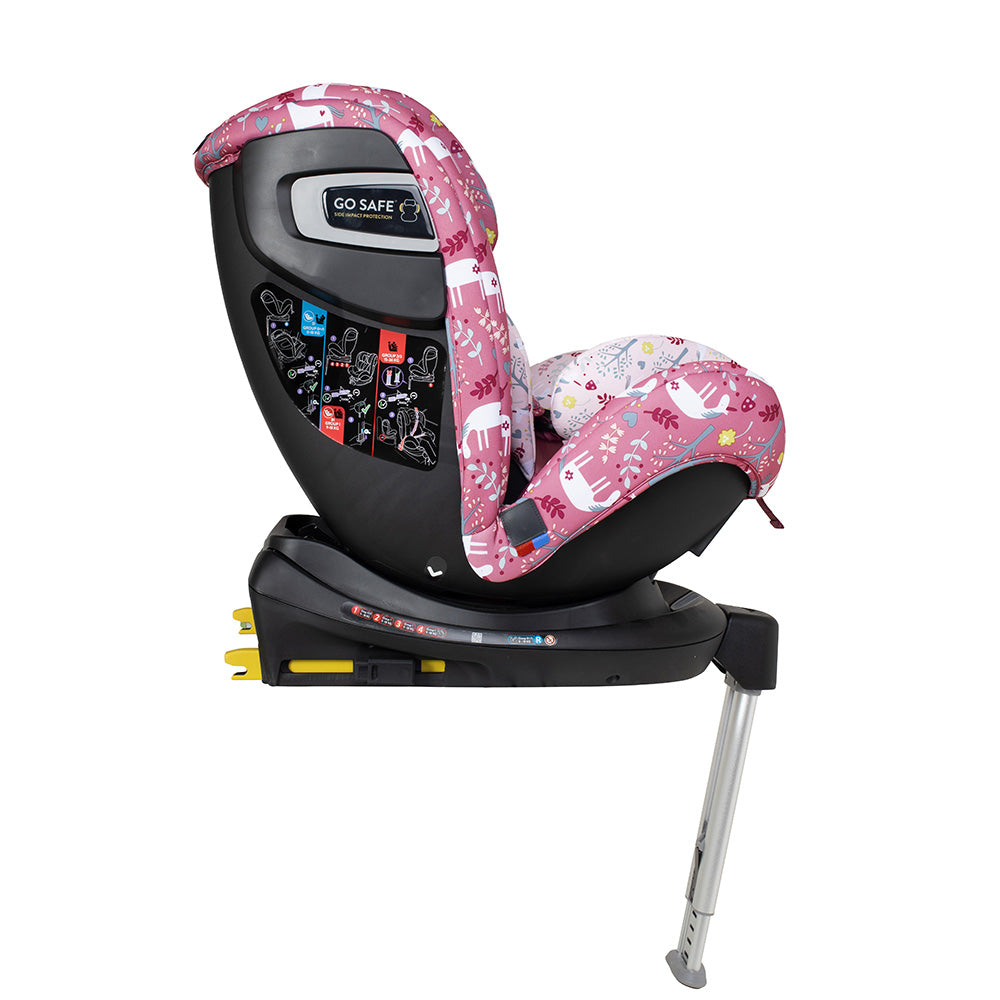 All in All 360 Rotate Car Seat Unicorn Garden