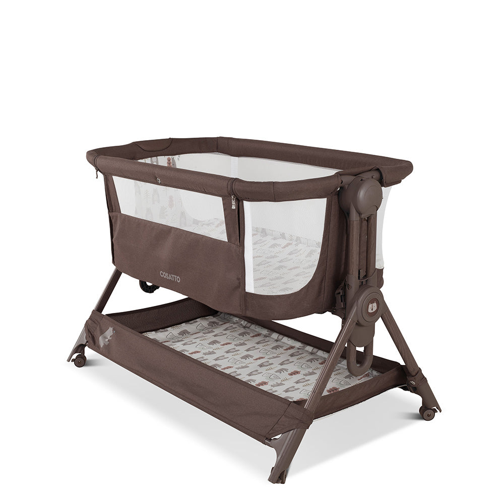 Close to Me Folding Bedside Crib Bear Hug