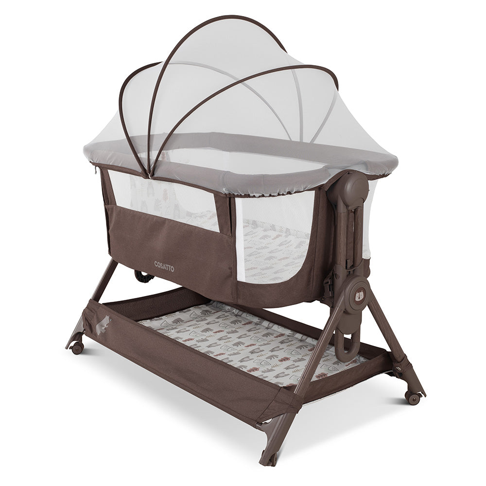 Close to Me Folding Bedside Crib Bear Hug