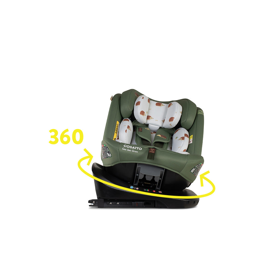 Get Set Grow i-Size 360 Car Seat Hoglet