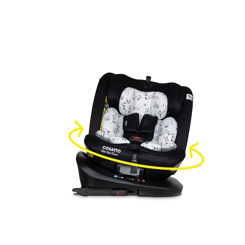 Get Set Grow i-Size Car Seat Foxed