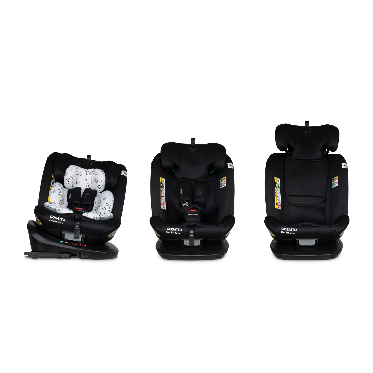 Get Set Grow i-Size Car Seat Foxed