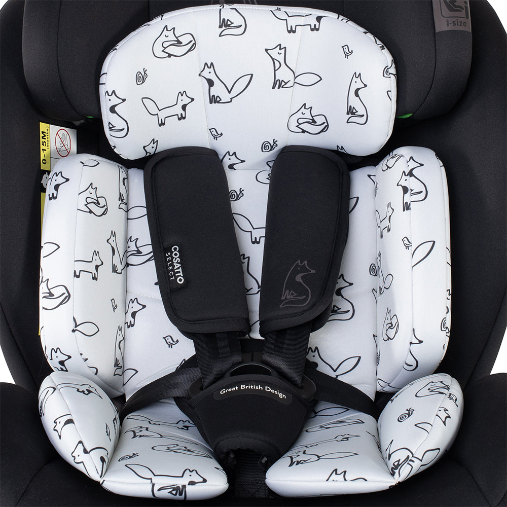 Get Set Grow Lite Car Seat Foxed