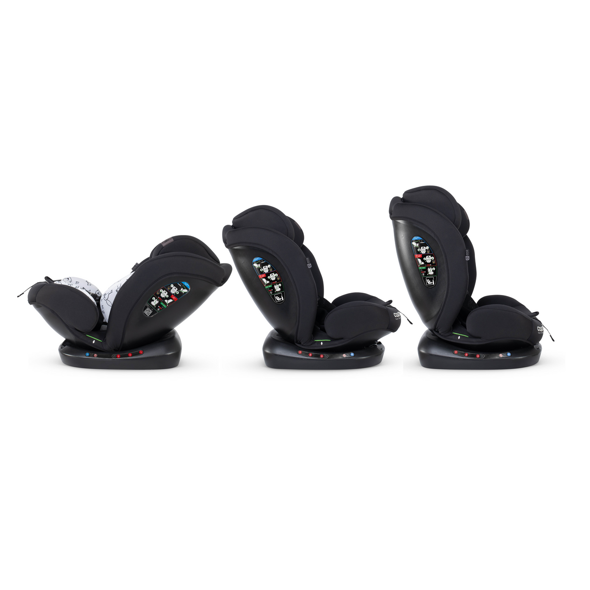 Get Set Grow Lite Car Seat Foxed
