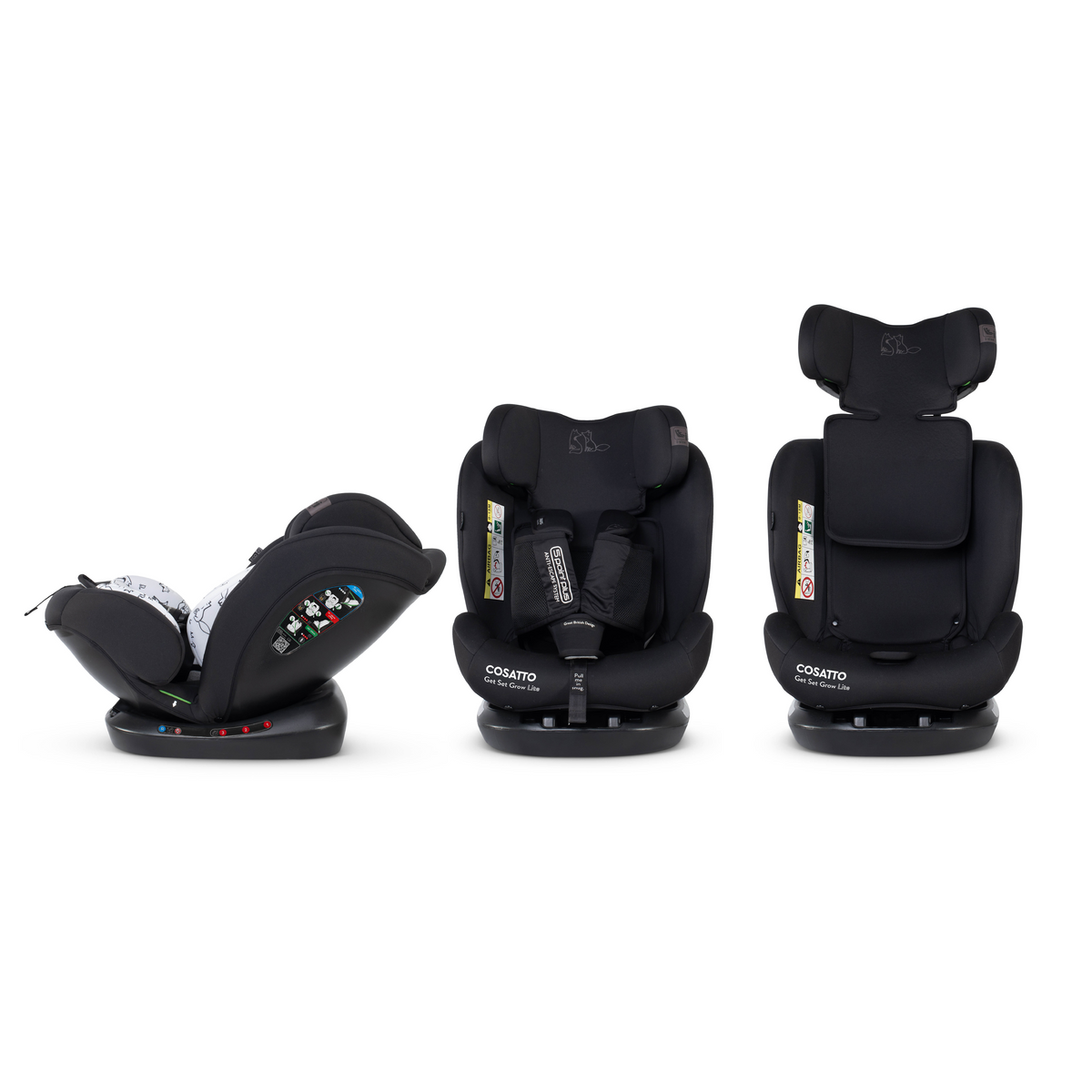 Get Set Grow Lite Car Seat Foxed
