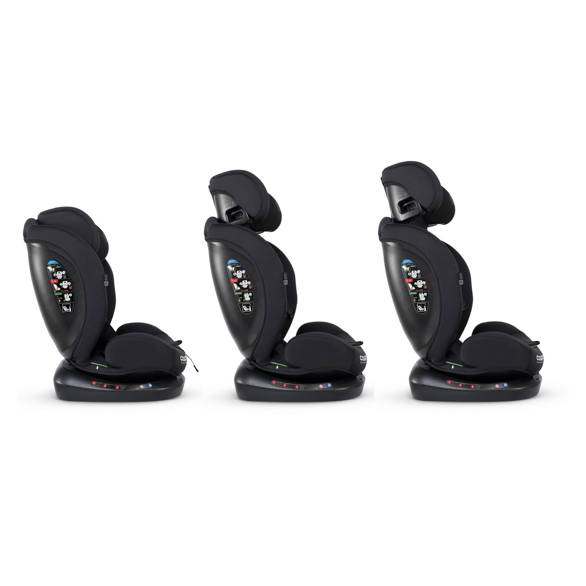 Get Set Grow Lite Car Seat Foxed