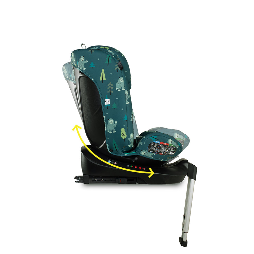 Get Set Grow Plus i-Size 360 Car Seat Yoohoo Yeti