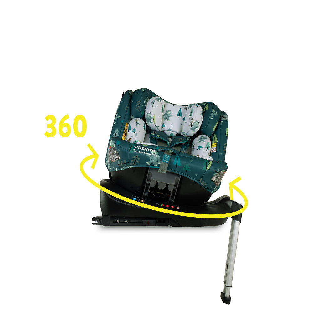 Get Set Grow Plus i-Size 360 Car Seat Yoohoo Yeti