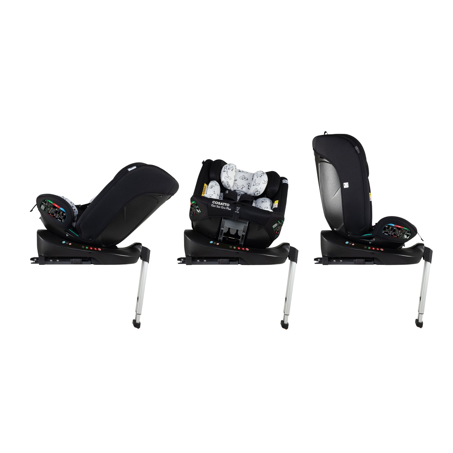 Get Set Gro Plus i-Size 360 Car Seat Foxed