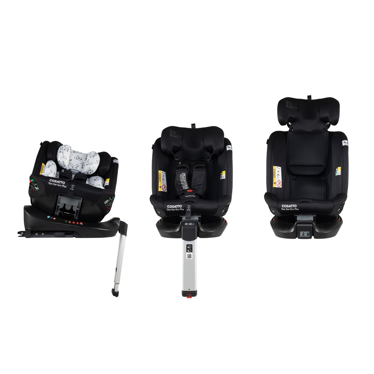 Get Set Gro Plus i-Size 360 Car Seat Foxed