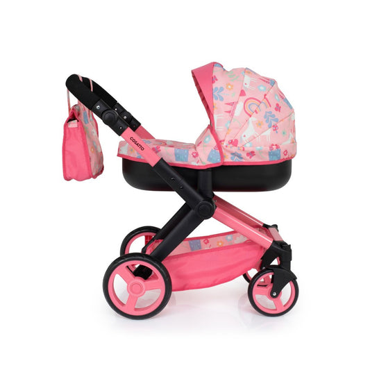 Mini Wow Continental Dolls Pram Unicorn