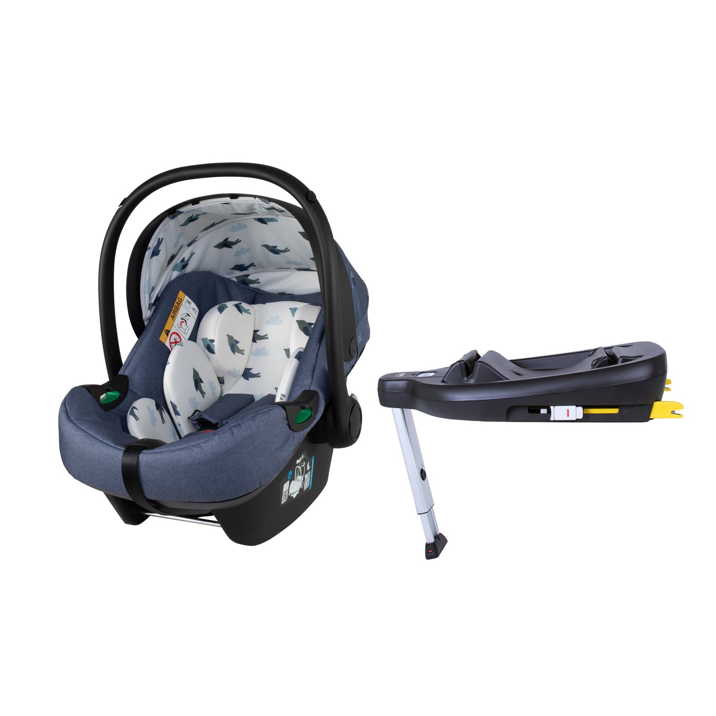 Tote i-Size Car Seat and Base Bundle Skylark