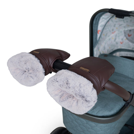 Ultimate Heated Snuggle Mitts Brown