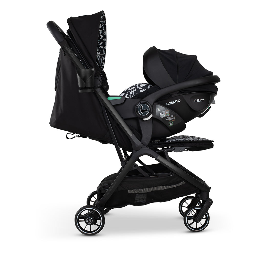 Woosh City Recline Car Seat Bundle Silhouette