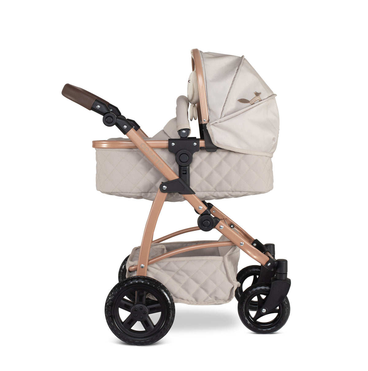 Wow 3 in 1 Dolls Pram Travel System Bundle Whisper