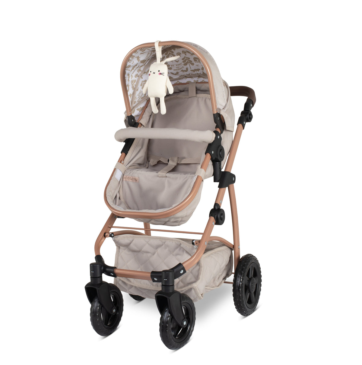 Wow 3 in 1 Dolls Pram Travel System Bundle Whisper