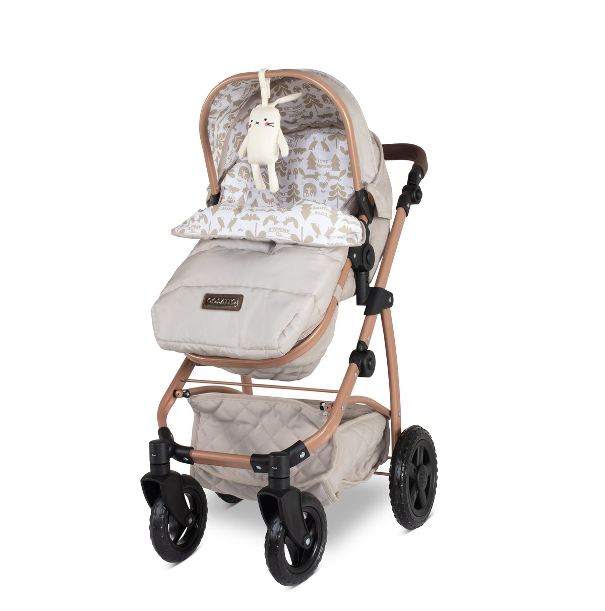 Wow 3 in 1 Dolls Pram Travel System Bundle Whisper