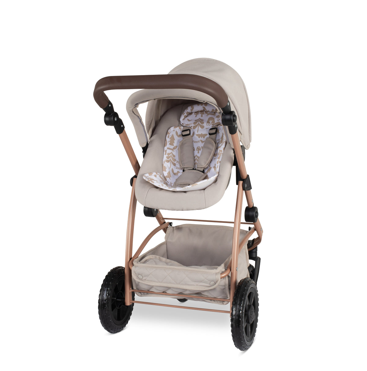Wow 3 in 1 Dolls Pram Travel System Bundle Whisper