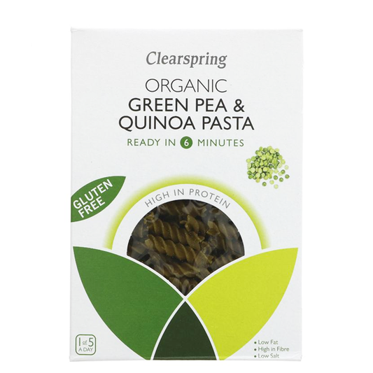 Clearspring Organic Green Pea & Quinoa Fusilli