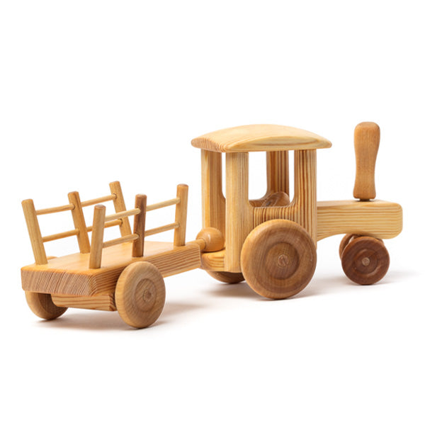 Telleby Wooden Tractor & Cart