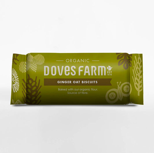 Doves Farm Organic Ginger Oat Biscuits