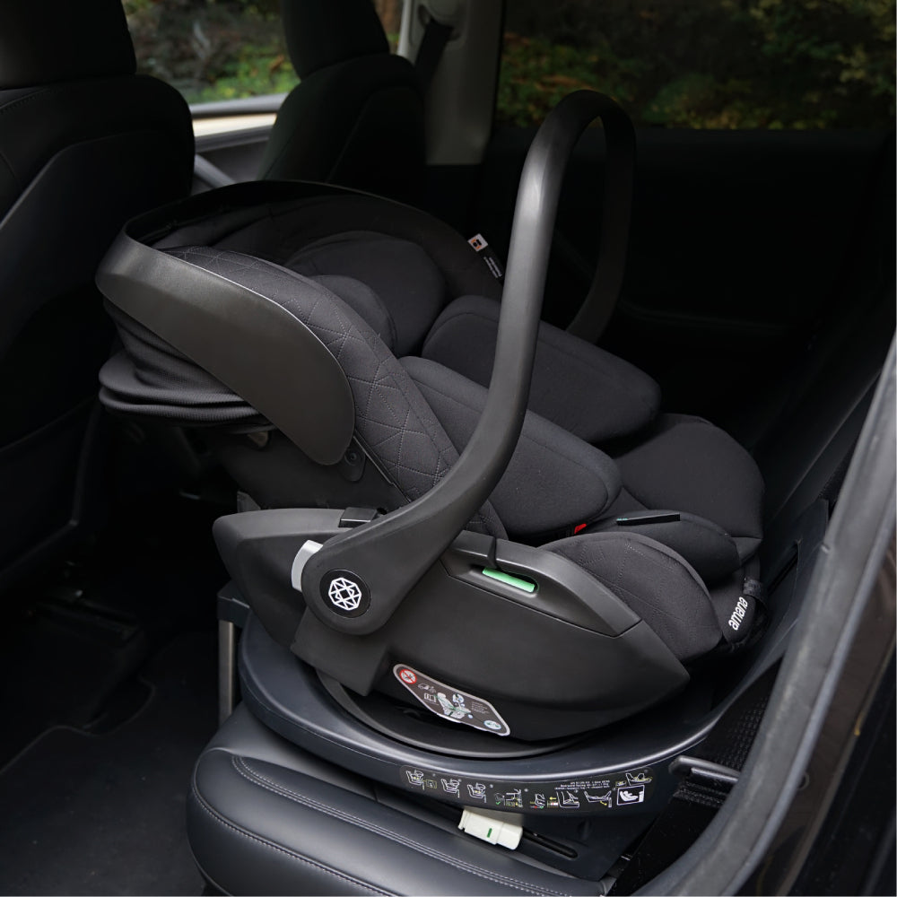 Amana Air+ Group 0+ Infant Carrier With Isofix Base - Graphite