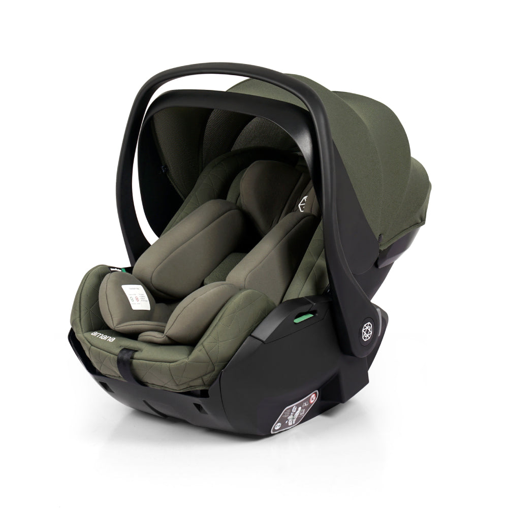 Amana Air+ Group 0+ Infant Carrier With Isofix Base - Sage Green