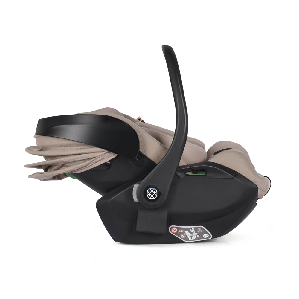 Amana Air+ Group 0+ Infant Carrier With Isofix Base - Stone Beige