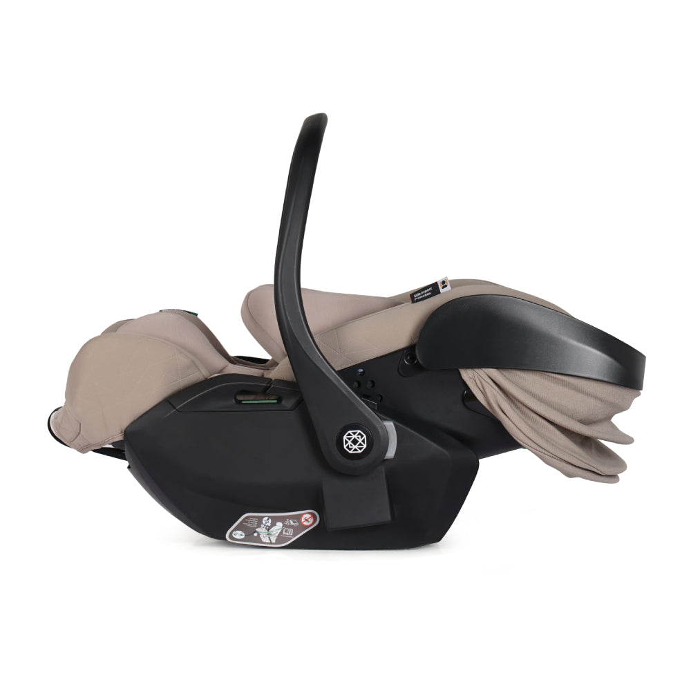 Amana Air+ Group 0+ Infant Carrier With Isofix Base - Stone Beige