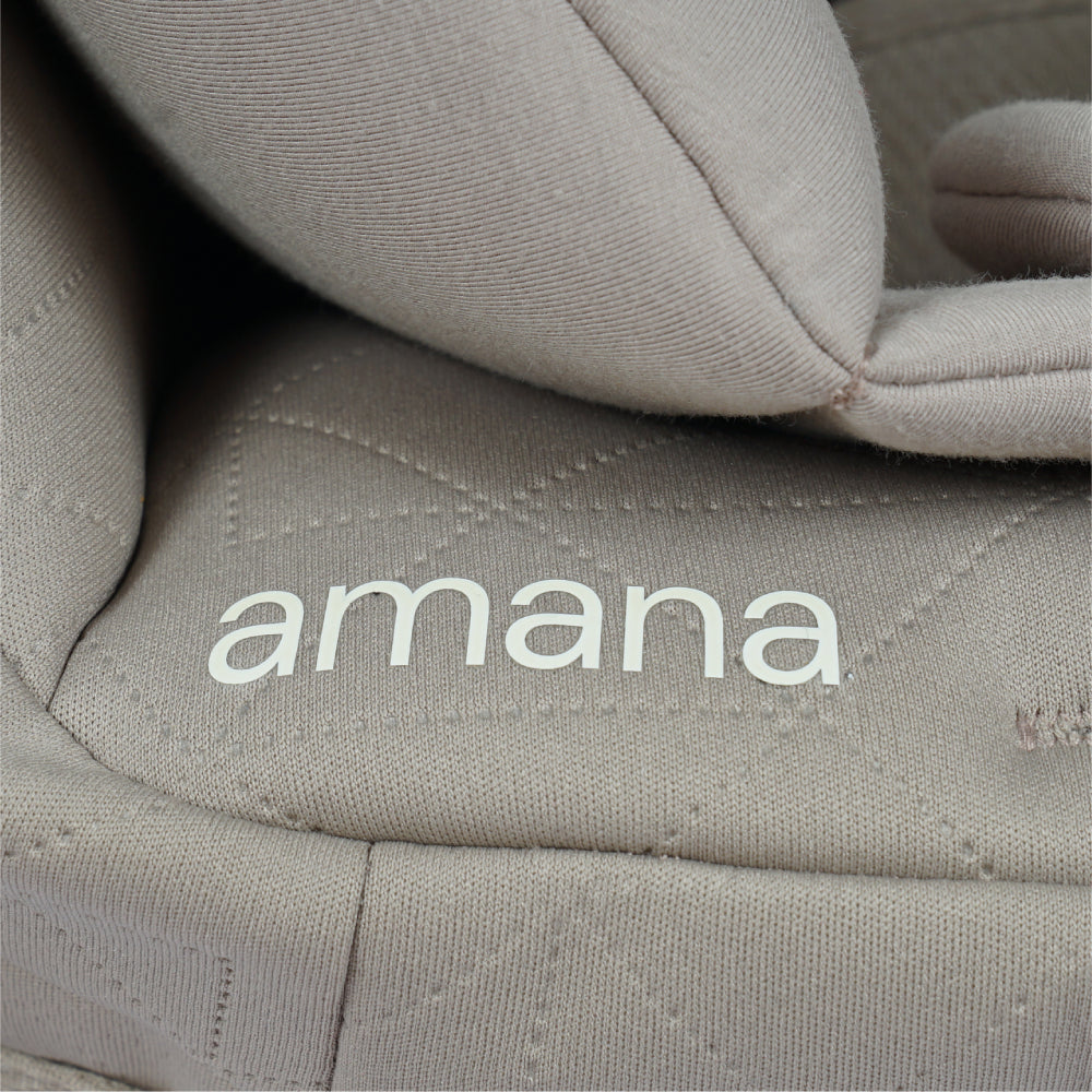 Amana Air+ Group 0+ Infant Carrier With Isofix Base - Stone Beige