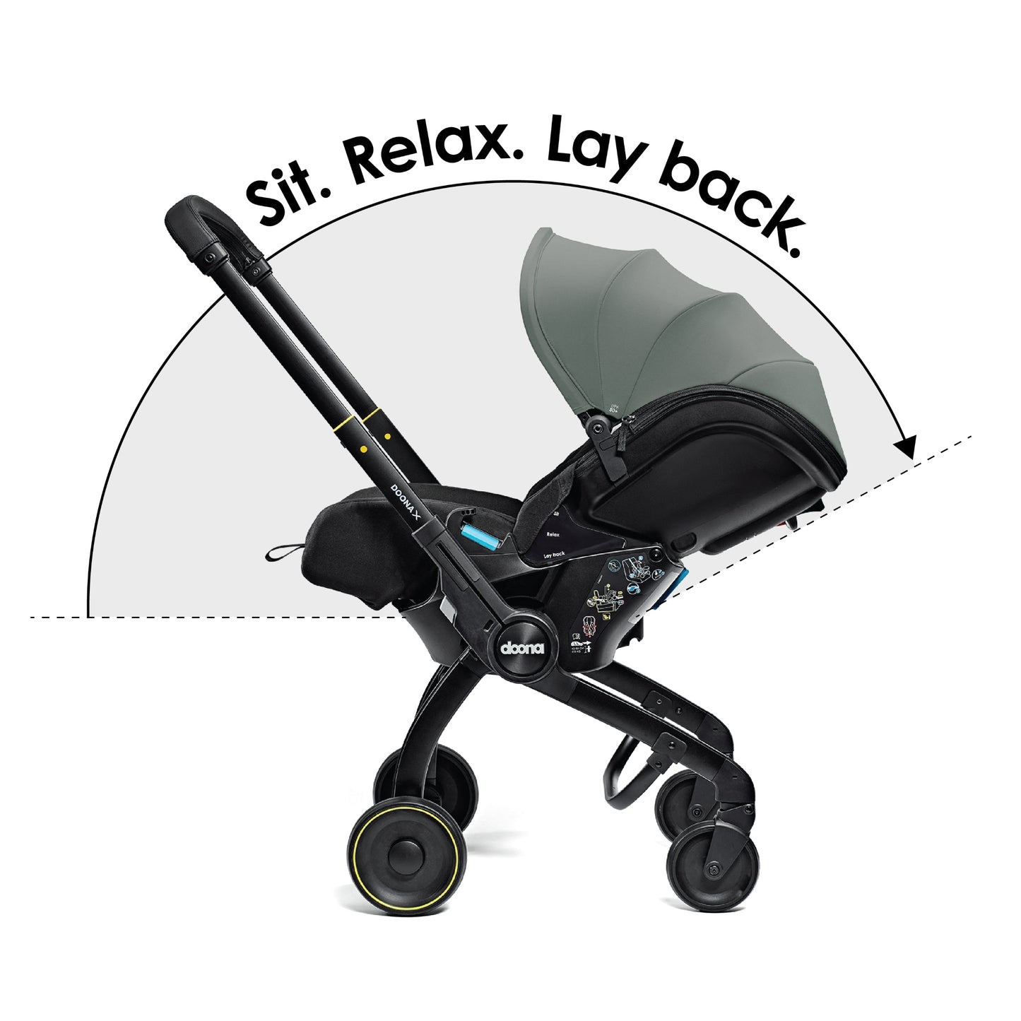Doona X Infant Car Seat & Stroller