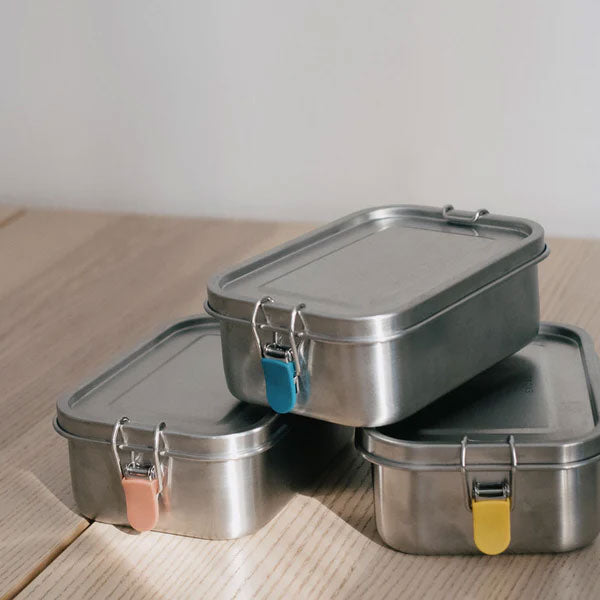 Ekobo Stainless Steel Lunchbox with Heat Safe Insert Terracotta