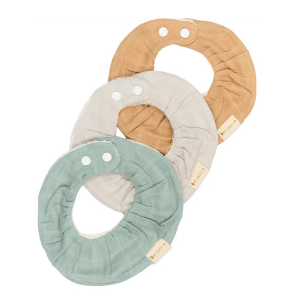 Fabelab Ruffle Bib 3 Set - Galaxy