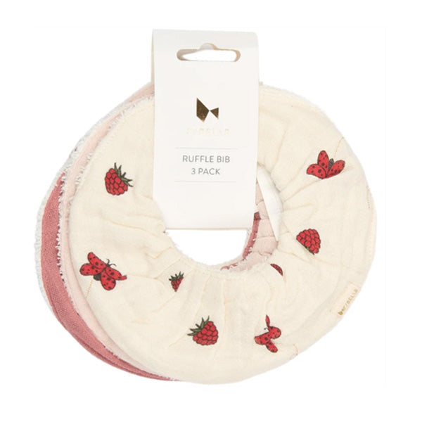 Fabelab Ruffle Bib 3 Set - Into The Garden