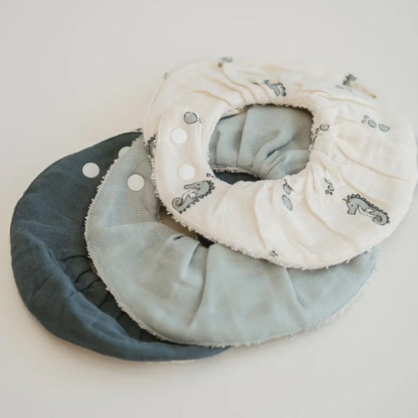 Fabelab Ruffle Bib 3 Set - Under The Sea