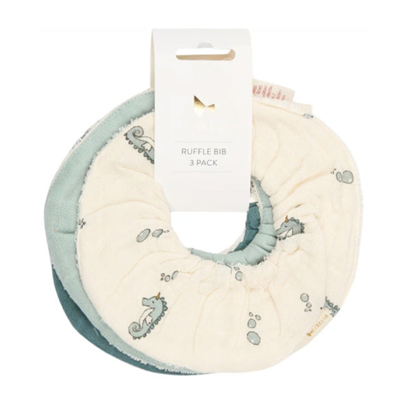 Fabelab Ruffle Bib 3 Set - Under The Sea