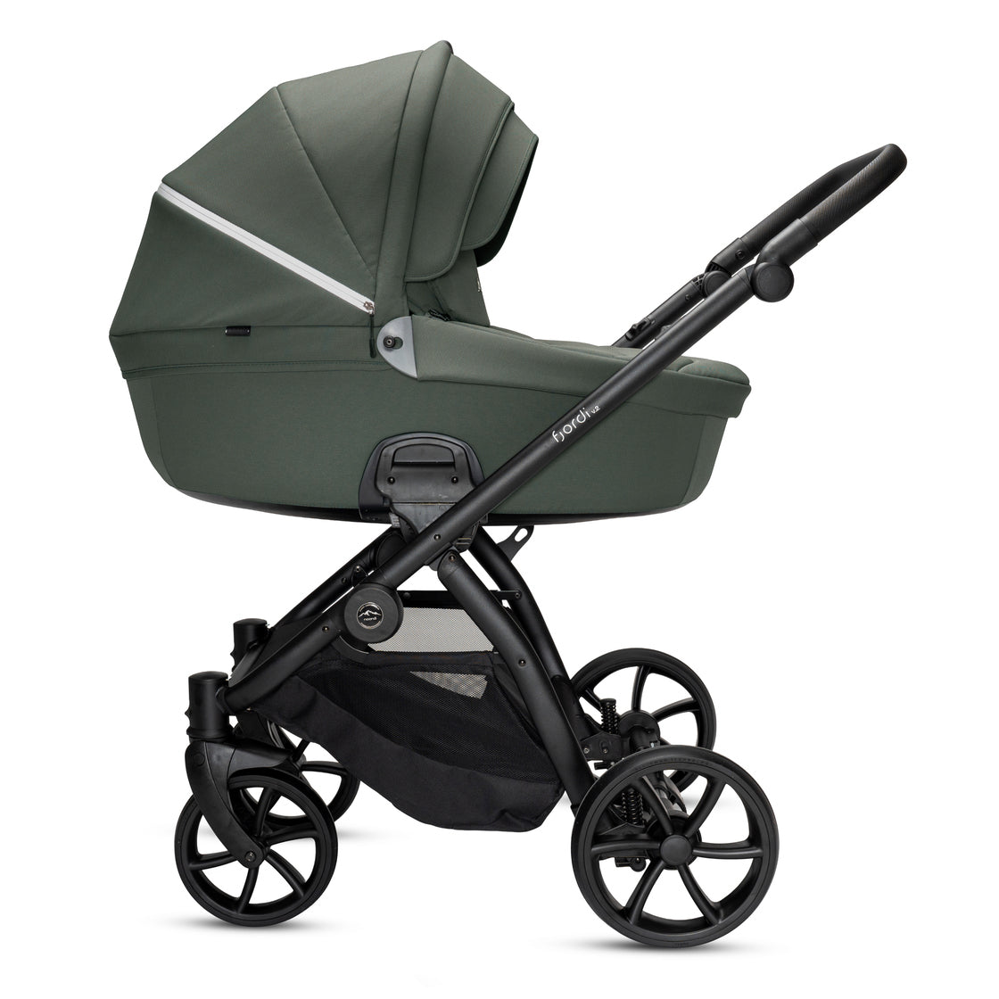 Noordi Fjordi V2 – 2in1 Pushchair with ThermoCot™ Carrycot, Alpine Moss