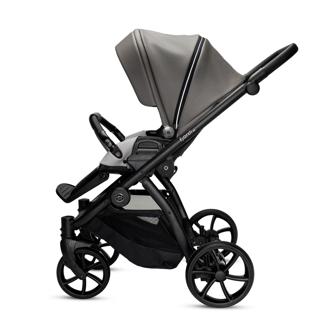 Noordi Fjordi V2 Leather - 3in1 Travel System with Travel Carrier i-Size Car Seat