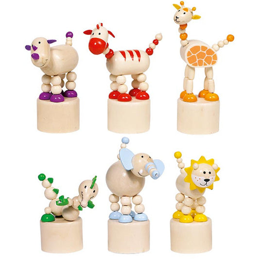 Goki Press 'N Shake African Animals