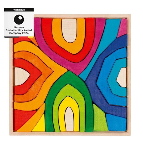 Goki Wooden Building Bricks Four Seasons