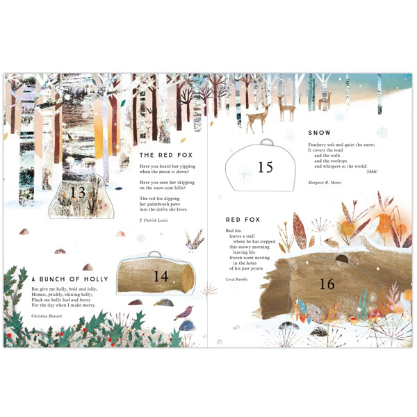 Tis the Season: A Lift-the-Flap Advent Calendar Full of Christmas Poems