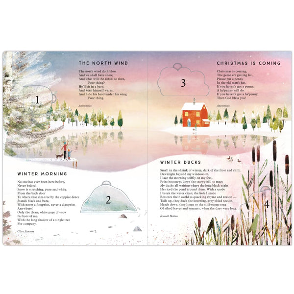 Tis the Season: A Lift-the-Flap Advent Calendar Full of Christmas Poems