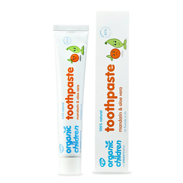 Organic Children Toothpaste - Mandarin & Aloe Vera
